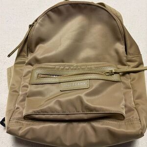 Longchamp Gold Small Le Pliage Neo Backpack